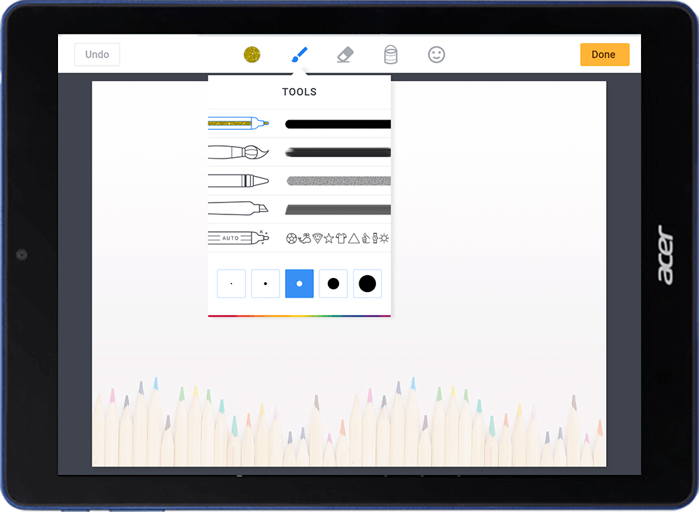 New pen tools in Book Creator